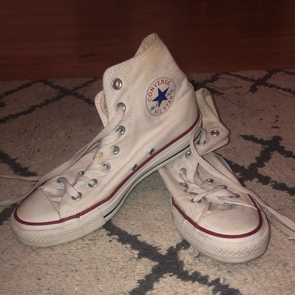 poshmark converse high tops